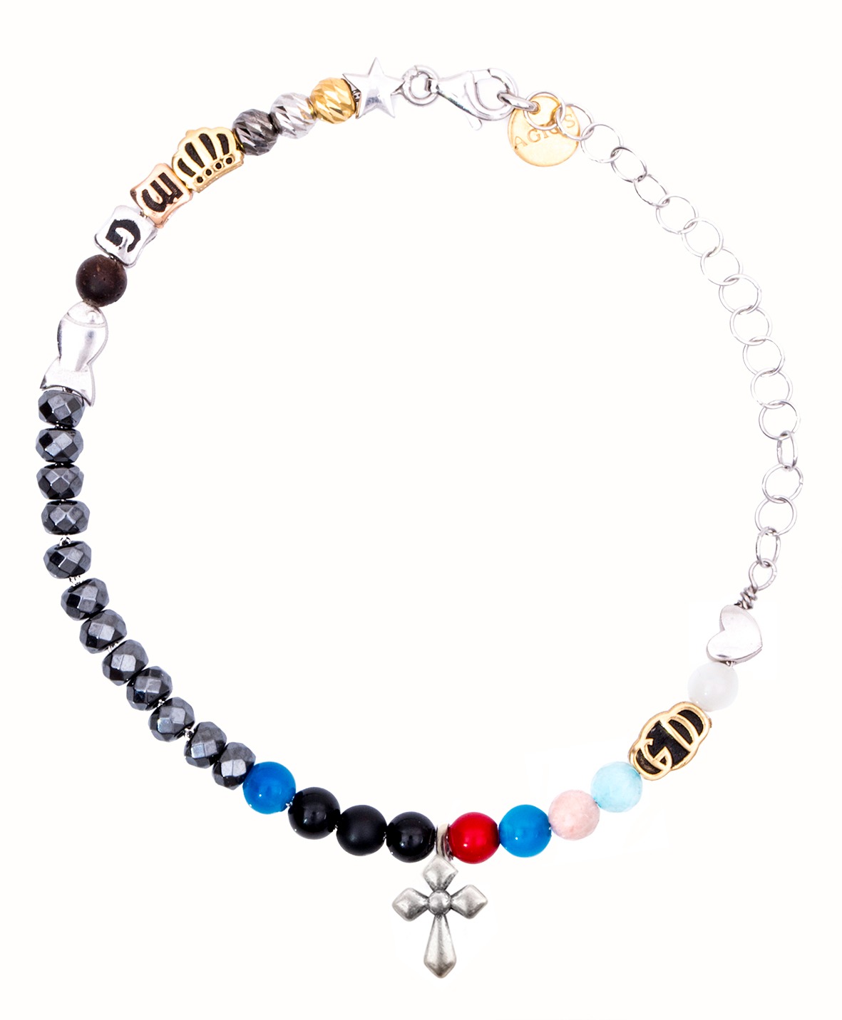 Βραχιόλι IESUS  απο ασήμι 925°  (code AGI 1001/B)